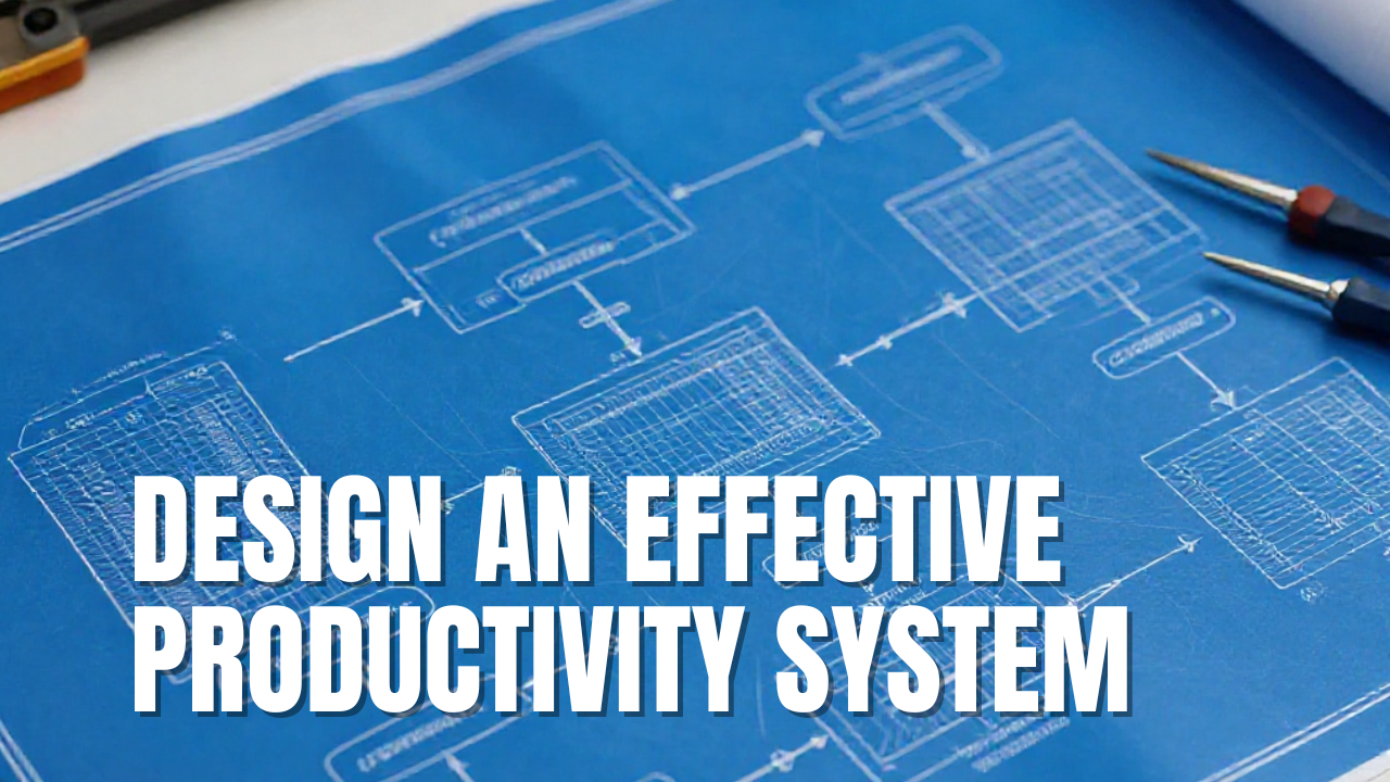 How to design an effective productivity system header image